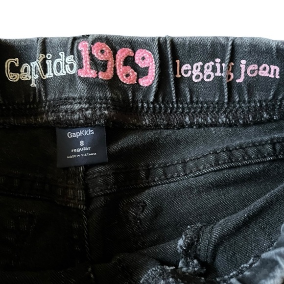 Lot of 4 pair of Gap Kids stretch denim legging jeans and pants in Girls’ size 8 - Picture 3 of 16